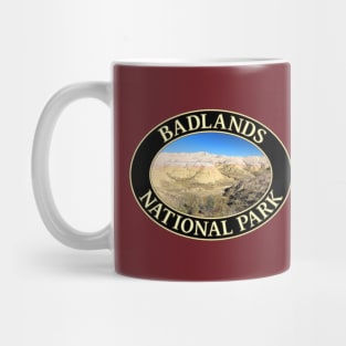 Yellow Mounds at Badlands National Park in South Dakota Mug